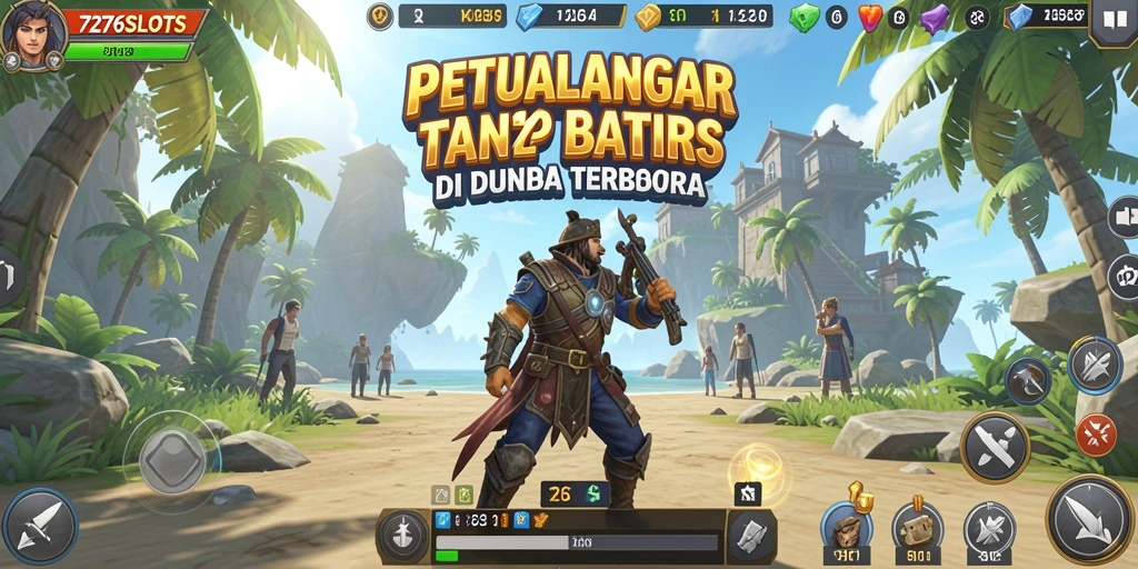 Tangkapan layar gameplay <strong>7276SLOTS</strong> yang menunjukkan kebebasan menjelajahi dunia terbuka.