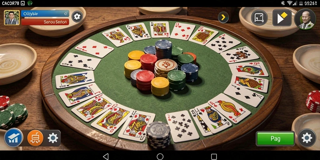Tampilan gameplay CACOR78 yang seru dan menarik.