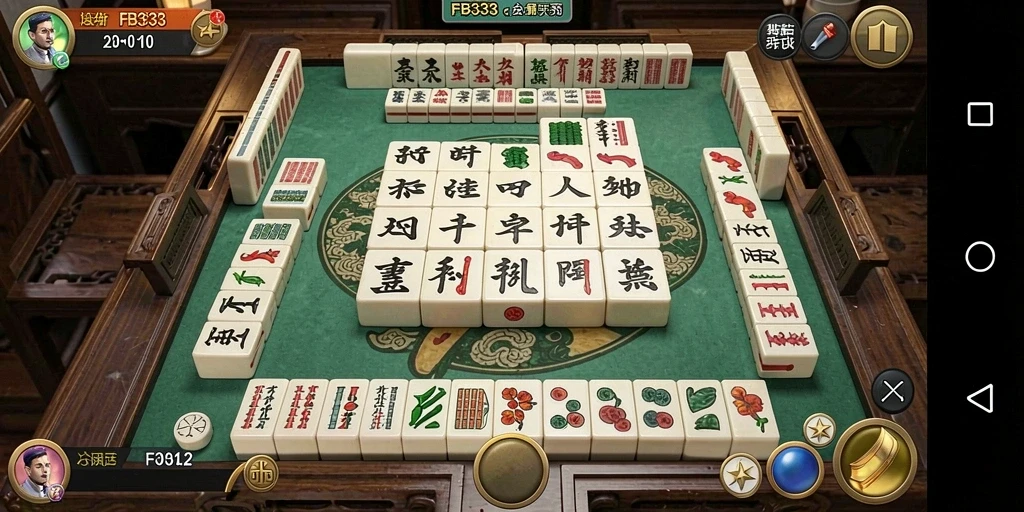 Tangkapan layar FB333 menampilkan gameplay Mahjong yang menarik.