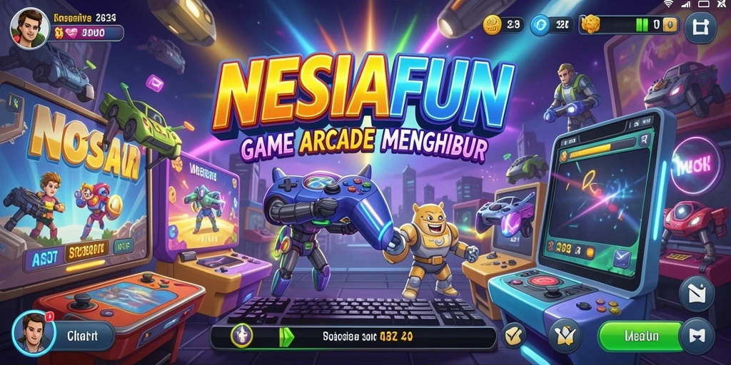 Screenshot <strong>NESIAFUN</strong> menampilkan aksi gameplay Arcade yang seru.