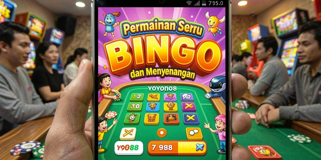 Tampilan gameplay seru di YOYO88 yang menampilkan keseruan Bingo.