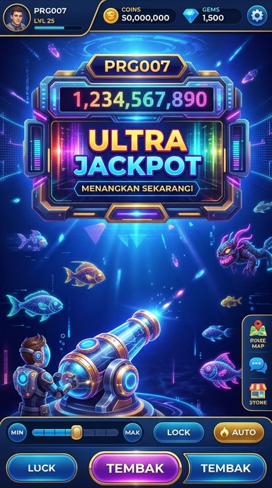 Tampilan beranda aplikasi prg007 untuk pengguna Android.